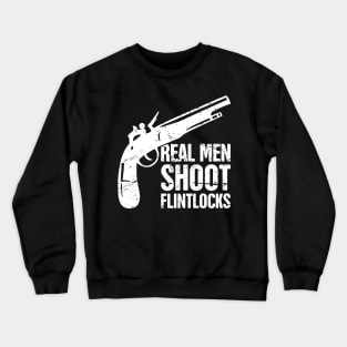 Gift For Flintlock Rifle History Gun Collector Crewneck Sweatshirt